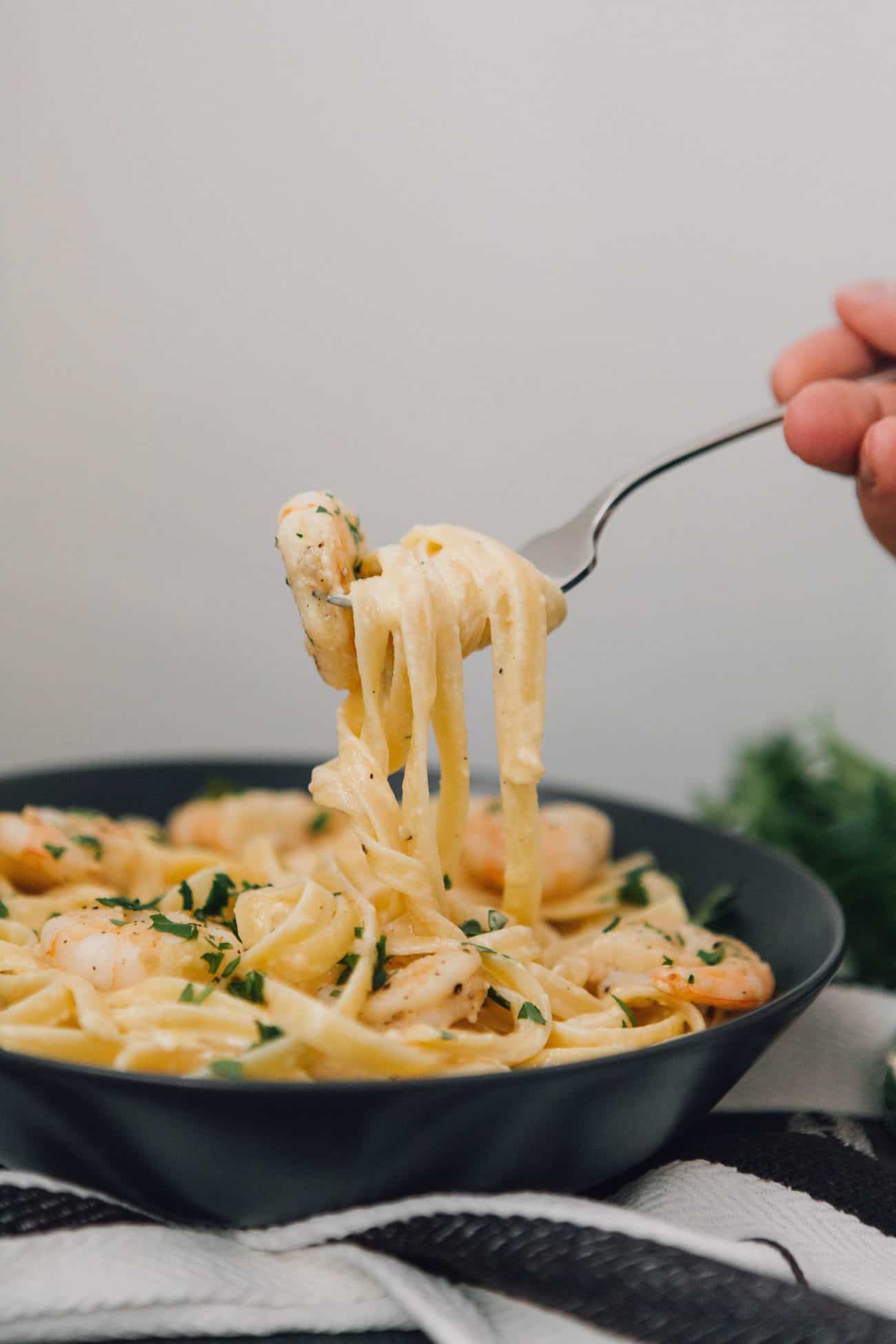 Classic Shrimp Alfredo