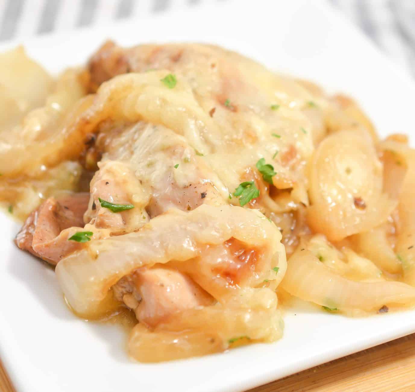 French Onion Skillet Chicken-image