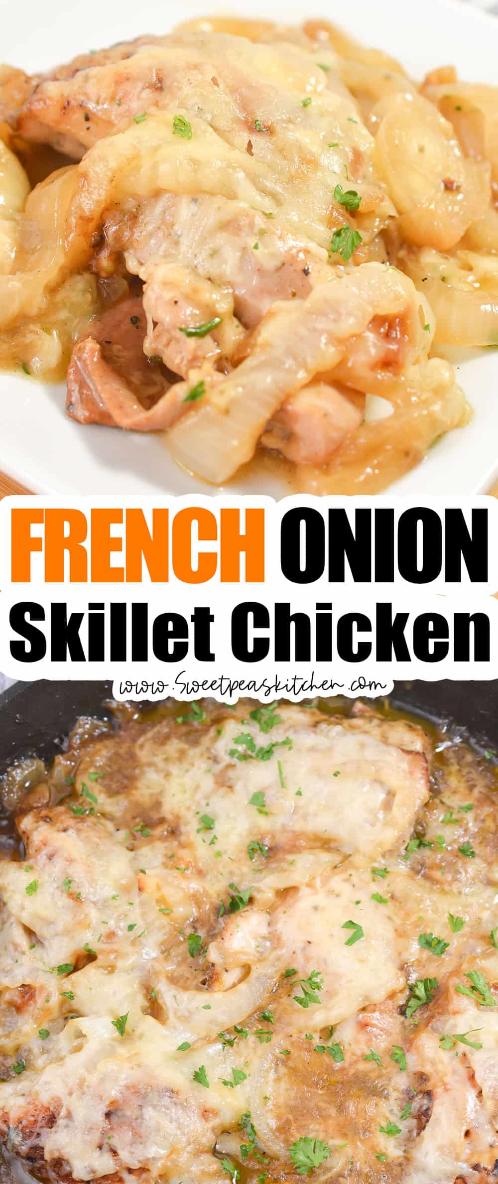 French Onion Skillet Chicken