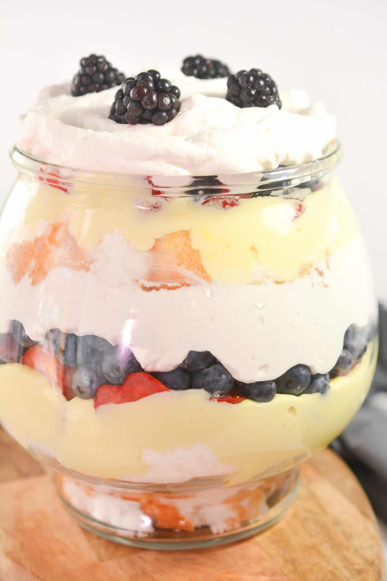 Lemon Berry Trifle recipe