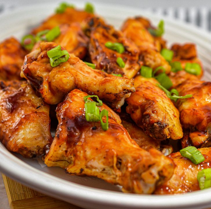 3 Ingredient Crockpot BBQ Wings - Sweet Pea's Kitchen