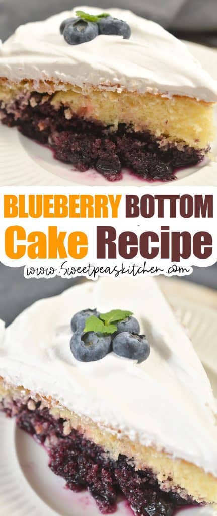 Blueberry Bottom Cake - Sweet Pea's Kitchen