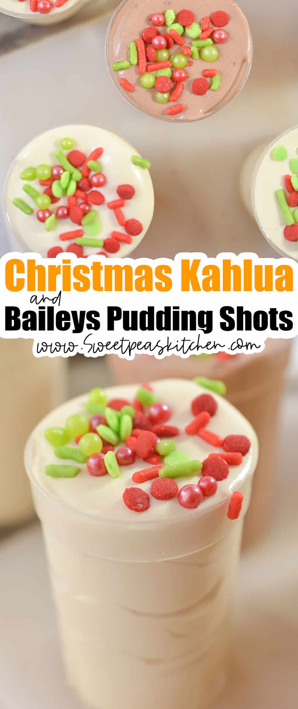 baileys pudding shots on pinteerst