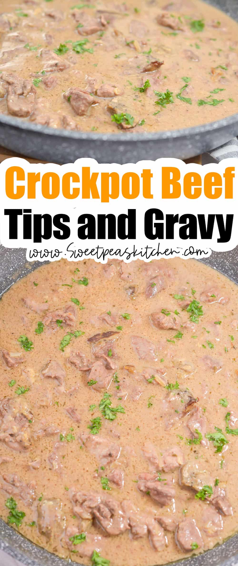 Crockpot Beef Tips and Gravy