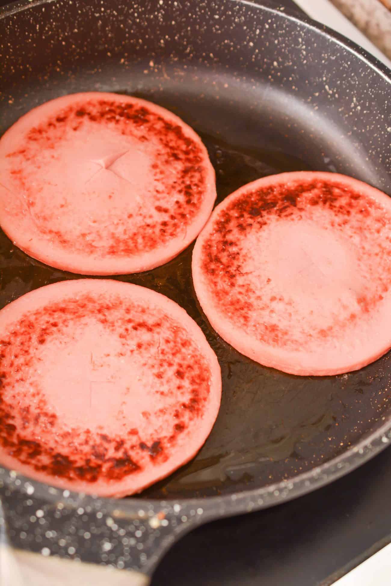 Fried Bologna Sandwiches - Sweet Pea's Kitchen