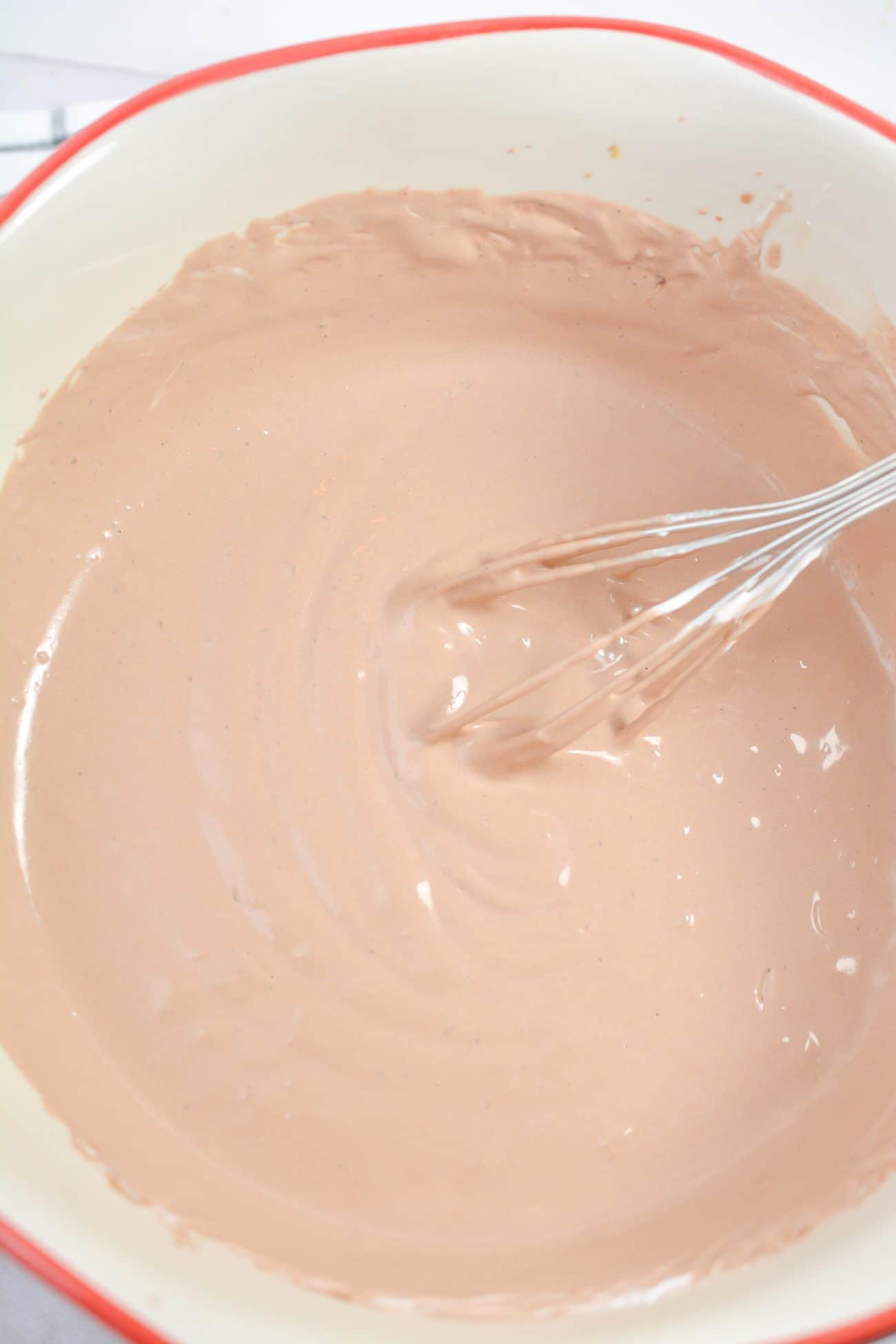 Whisk until smooth and let sit for 10 minutes.