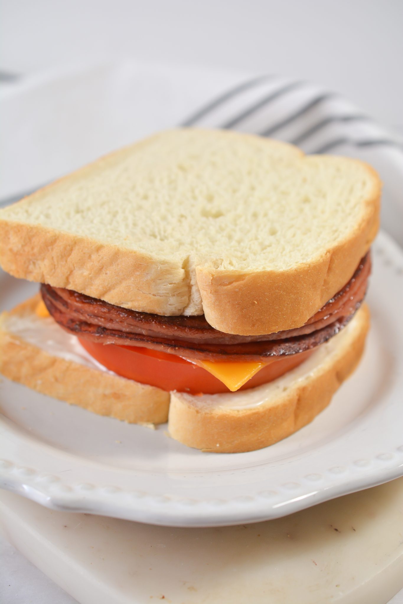 Fried Bologna Sandwiches - Sweet Pea's Kitchen