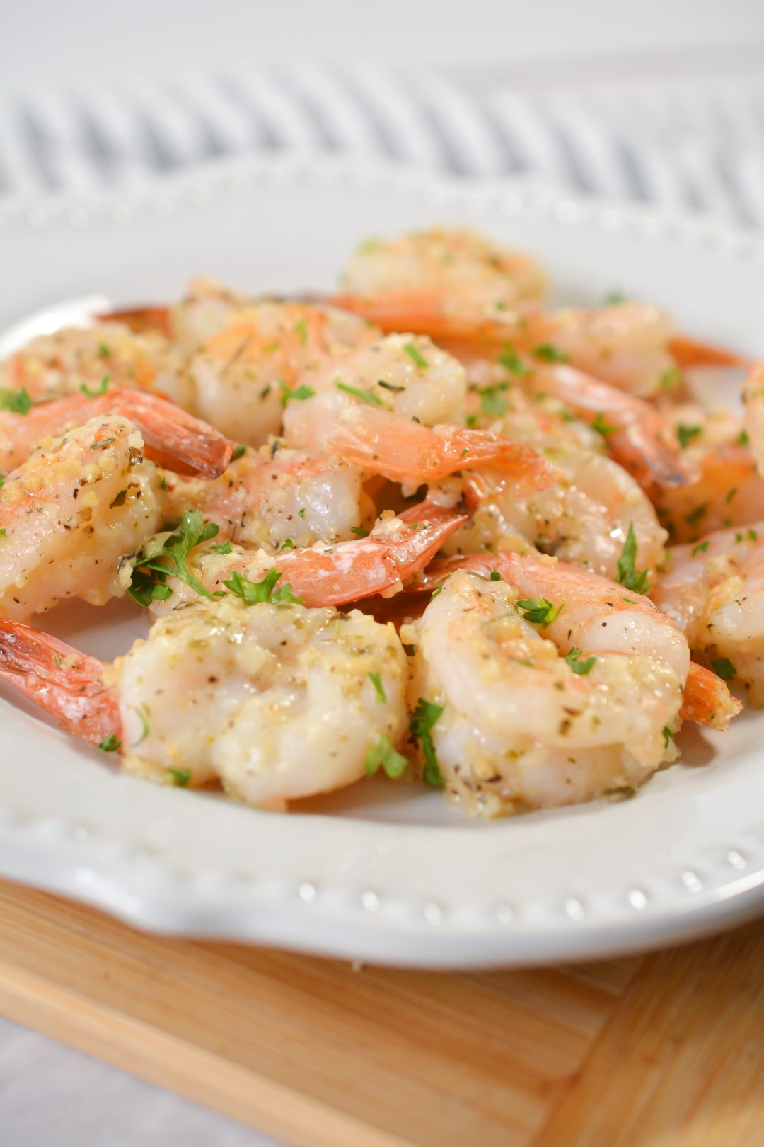 Garlic Parmesan Roasted Shrimp - Sweet Pea's Kitchen