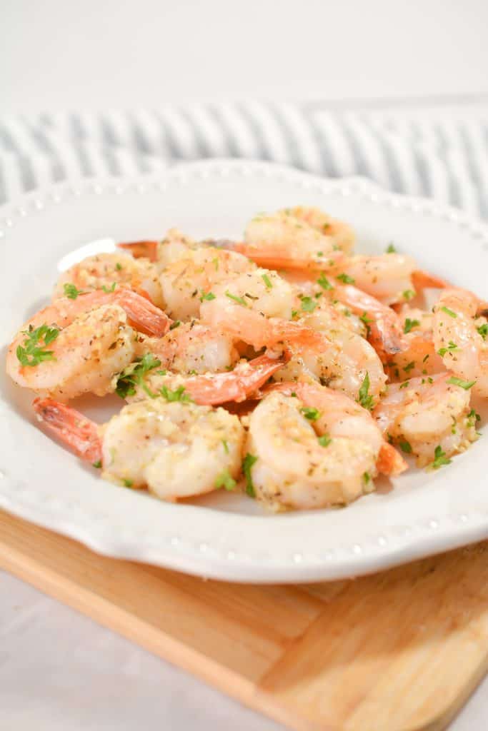 Garlic Parmesan Roasted Shrimp - Sweet Pea's Kitchen