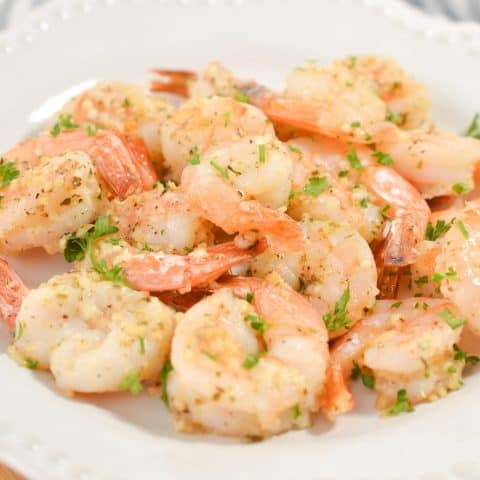 Garlic Parmesan Roasted Shrimp - Sweet Pea's Kitchen