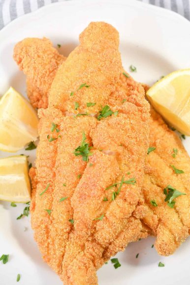 Golden Fried Catfish - Sweet Pea's Kitchen