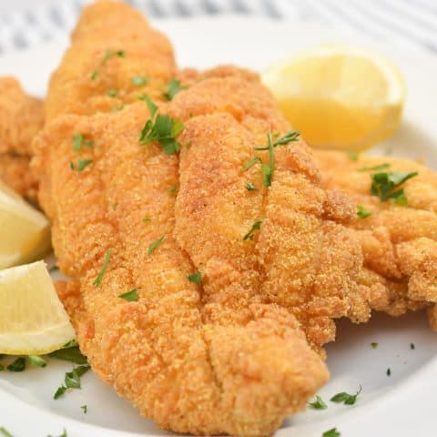 Golden Fried Catfish - Sweet Pea's Kitchen