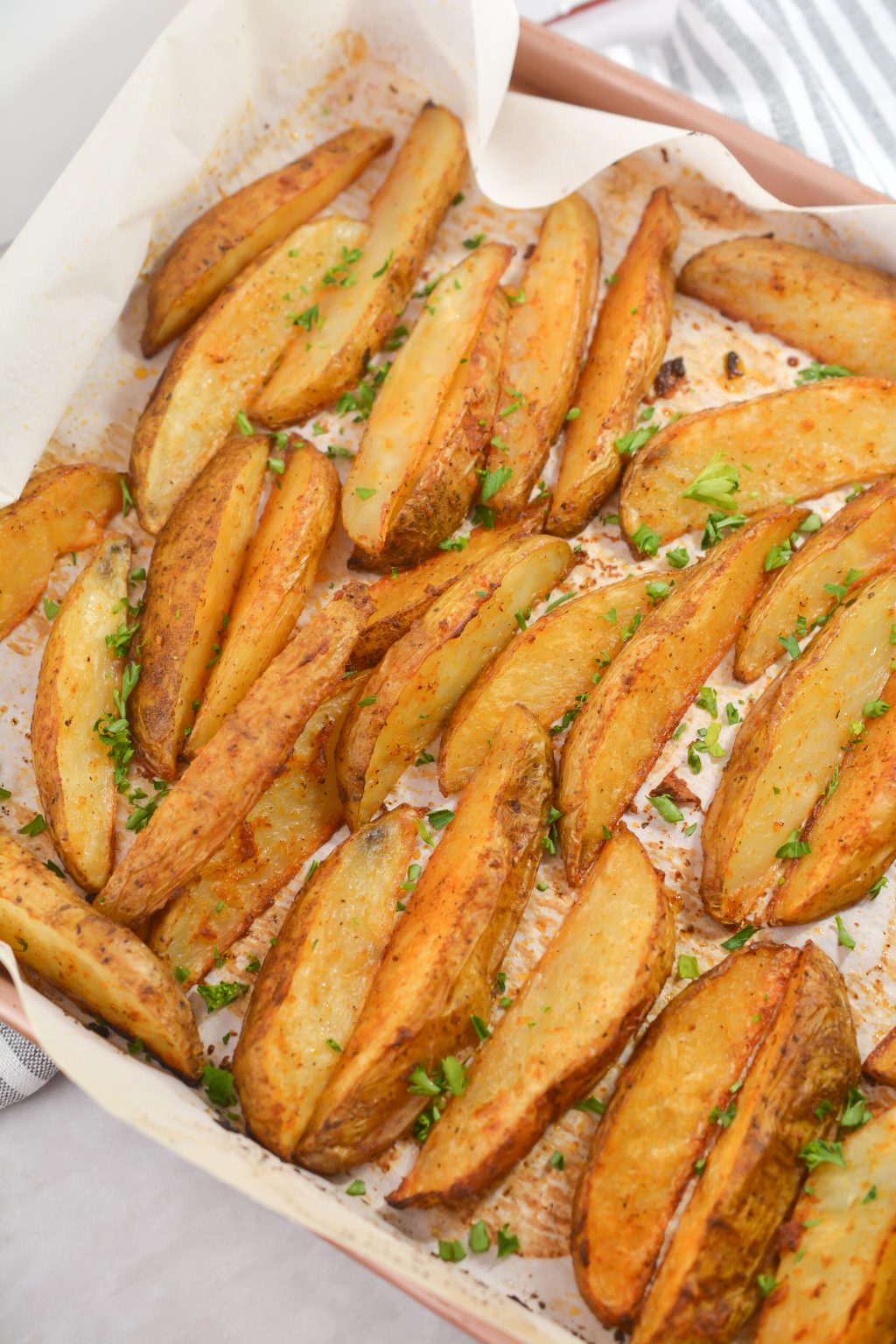 Oven Baked Potato Wedges - Sweet Pea's Kitchen