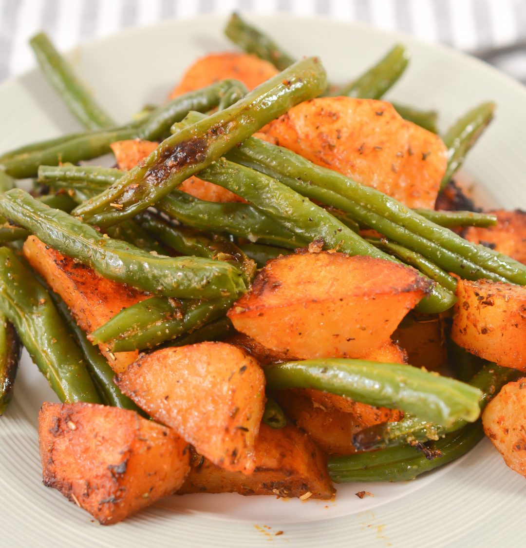 Roasted Green Beans and Potatoes Sweet Pea's Kitchen