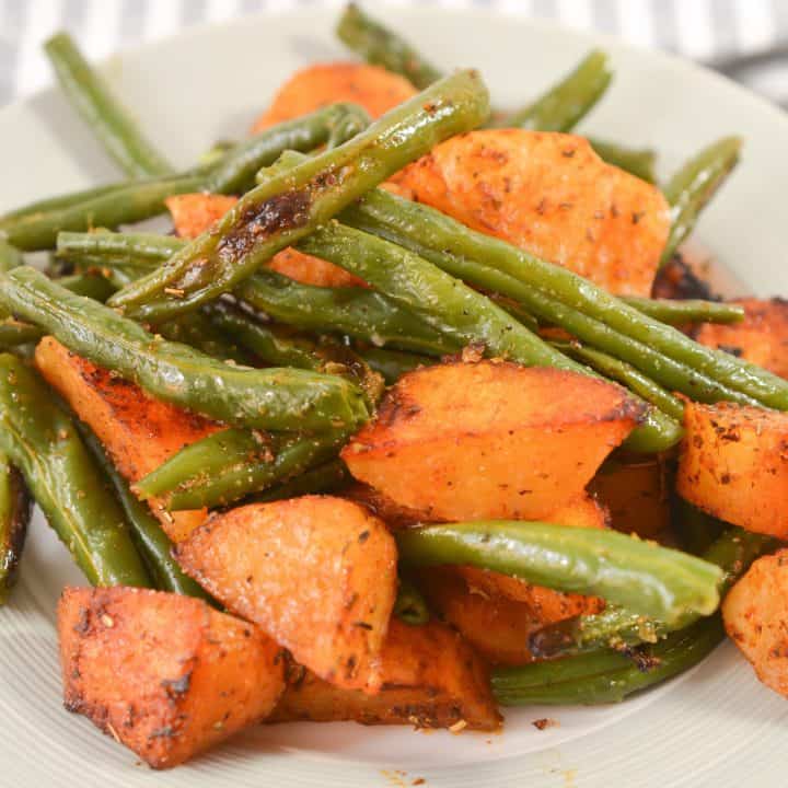 Roasted Green Beans and Potatoes - Sweet Pea's Kitchen