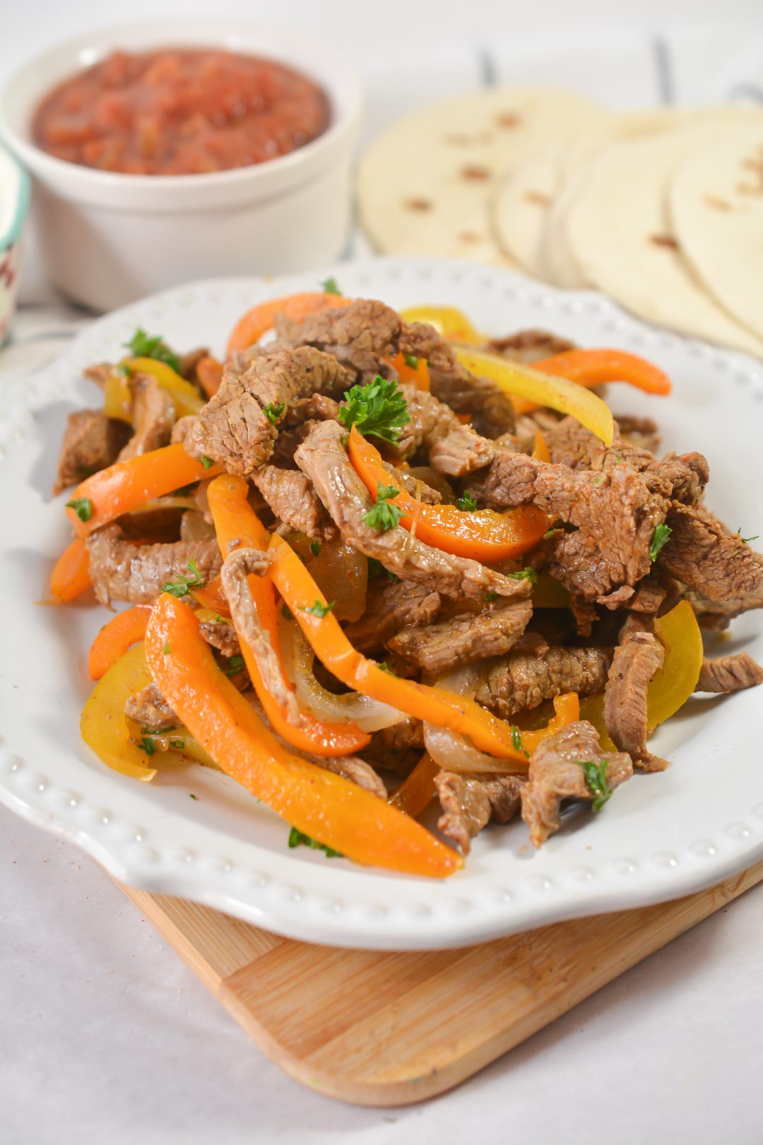 Steak Fajitas Recipe - Sweet Pea's Kitchen