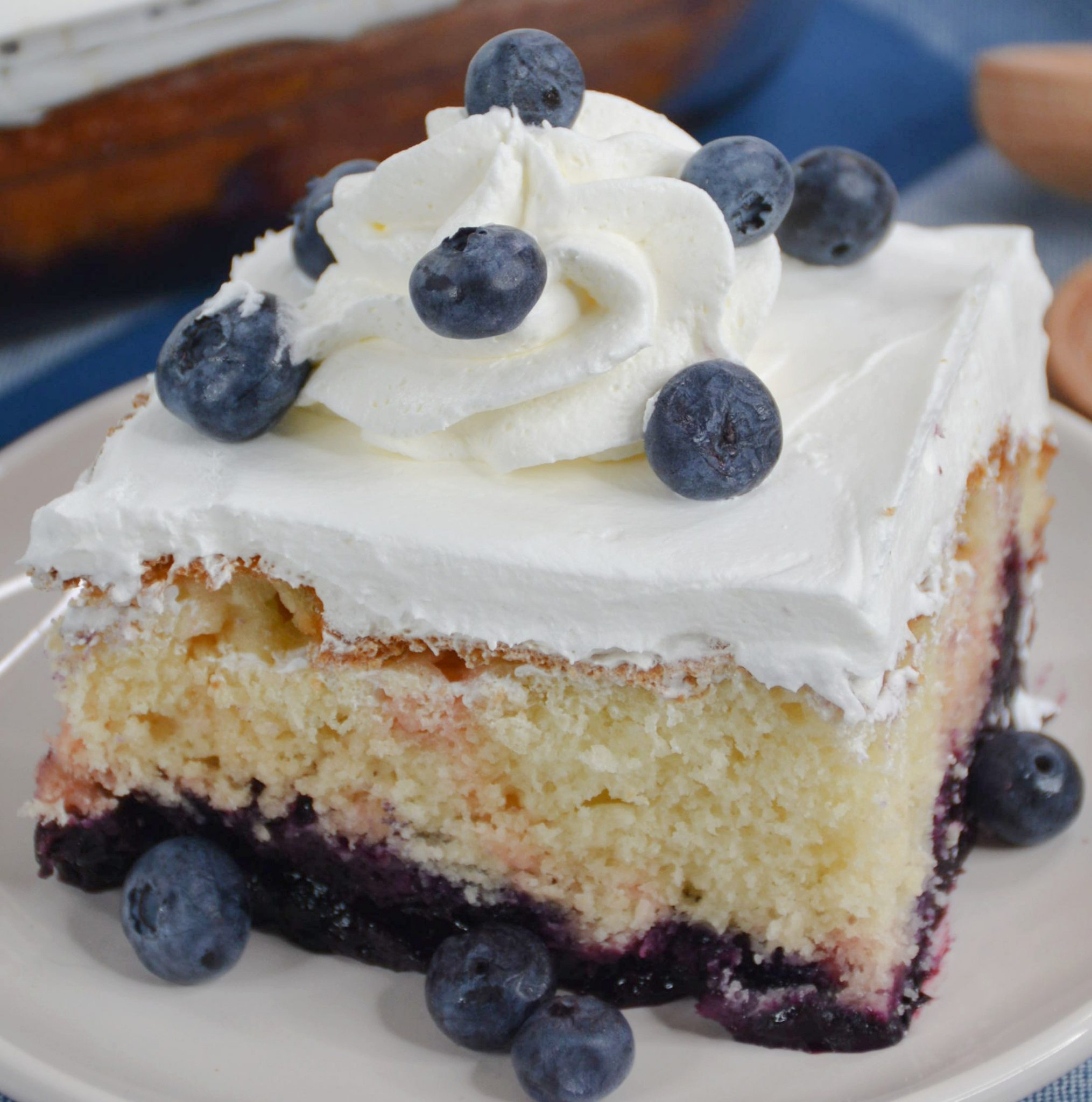 Simple Blueberry Cake Recipe - Sweet Pea's Kitchen