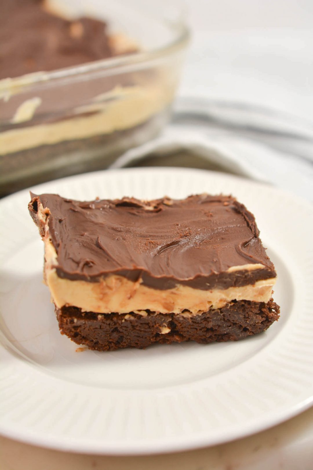 Best Ever Lazy Buckeye Brownies - Sweet Pea's Kitchen