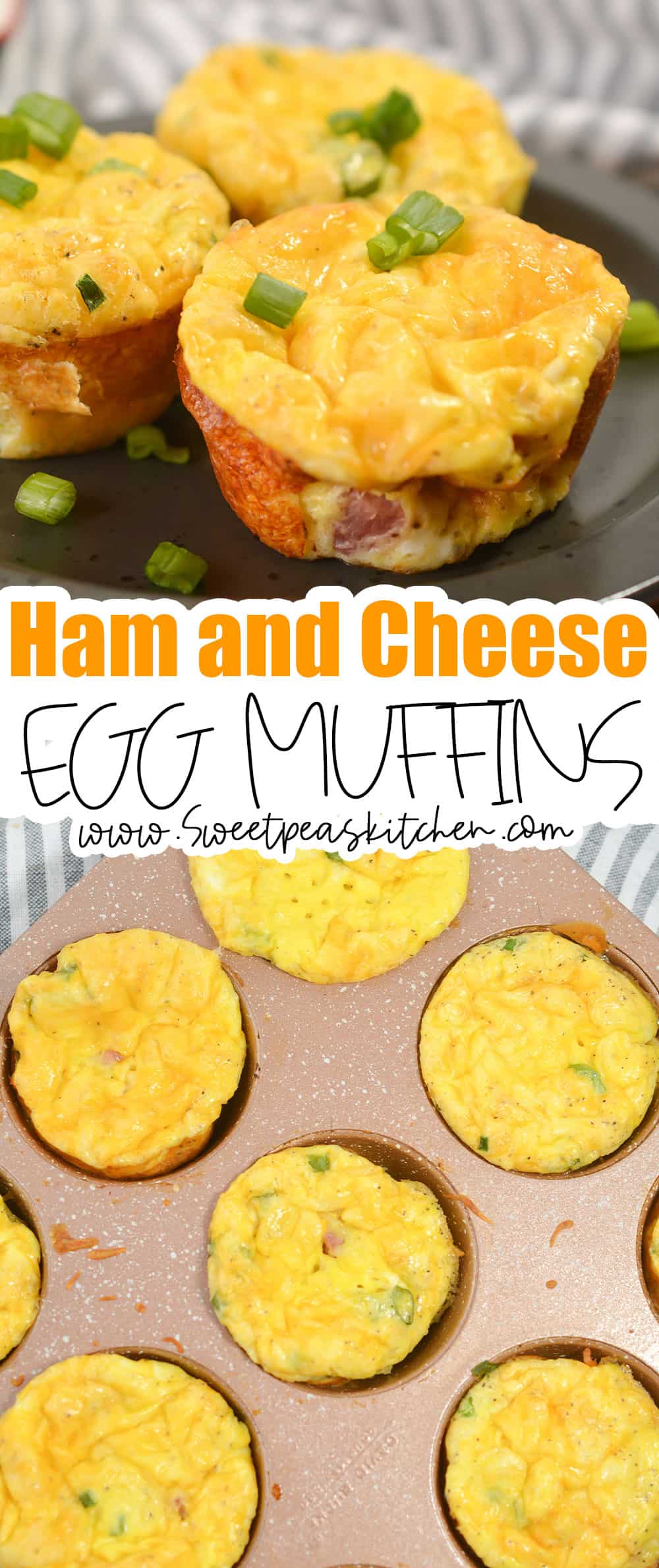 ham and cheese egg muffins pinterest