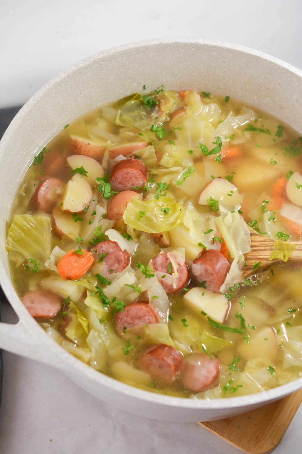 Polish Kielbasa and Potato Soup - Sweet Pea's Kitchen