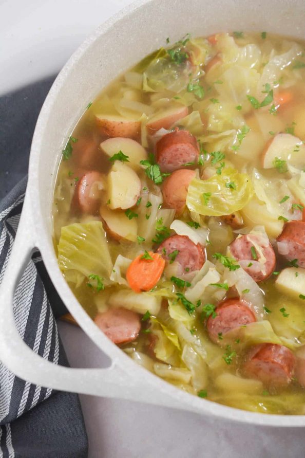 Kielbasa Cabbage Potato Skillet Sweet Pea's Kitchen