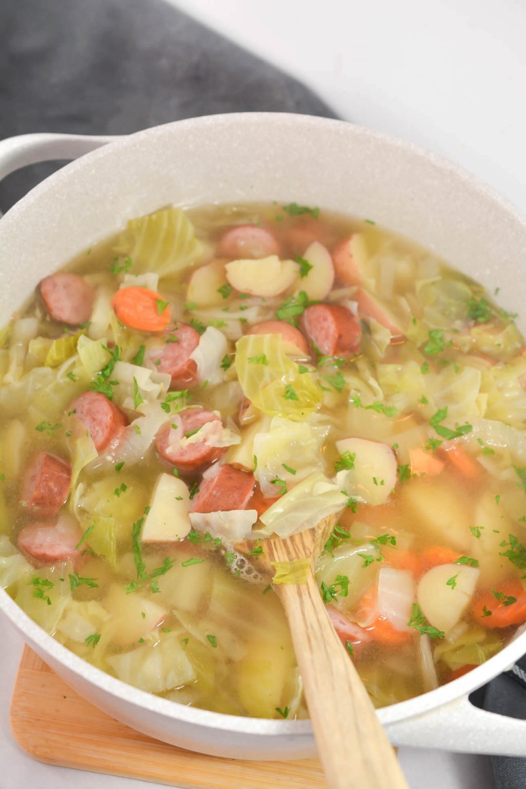 Polish Kielbasa And Potato Soup - Sweet Pea's Kitchen