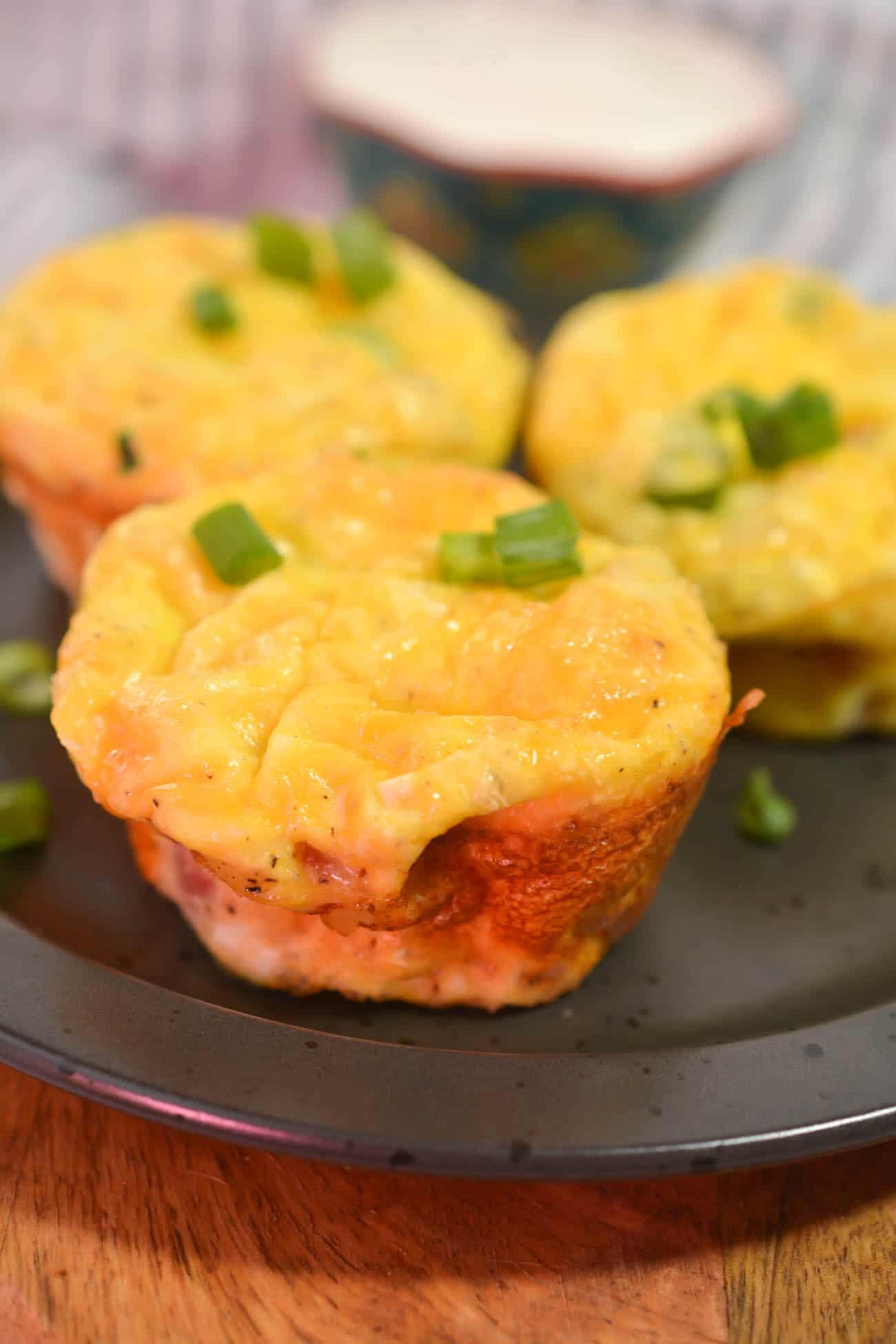 ham and cheese egg muffins 4