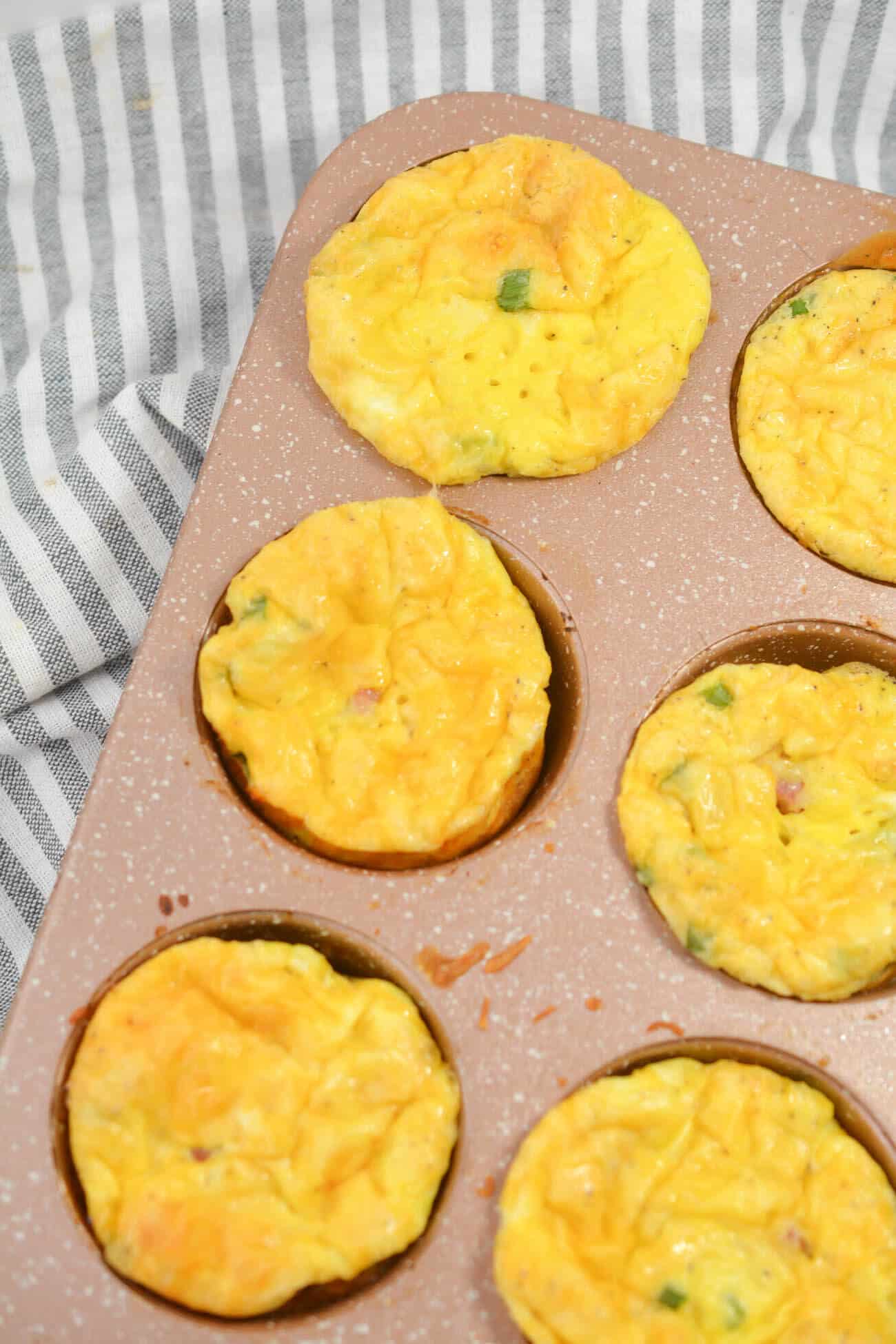 Ham and Cheese Egg Muffins - Sweet Pea's Kitchen