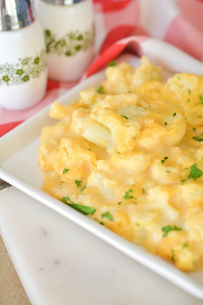 Baked Cauliflower Mac And Cheese - Sweet Pea's Kitchen