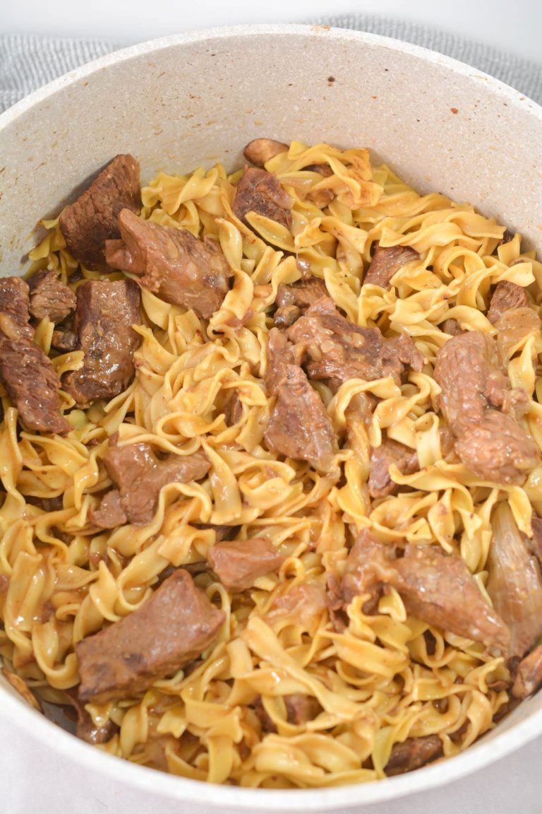 Homestyle Beef and Noodles recipe