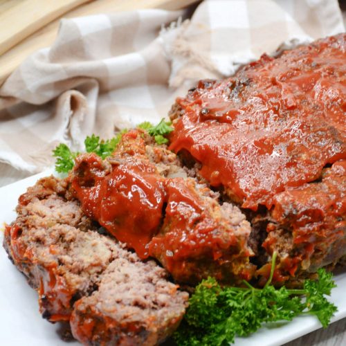 Skinny Meatloaf - Sweet Pea's Kitchen