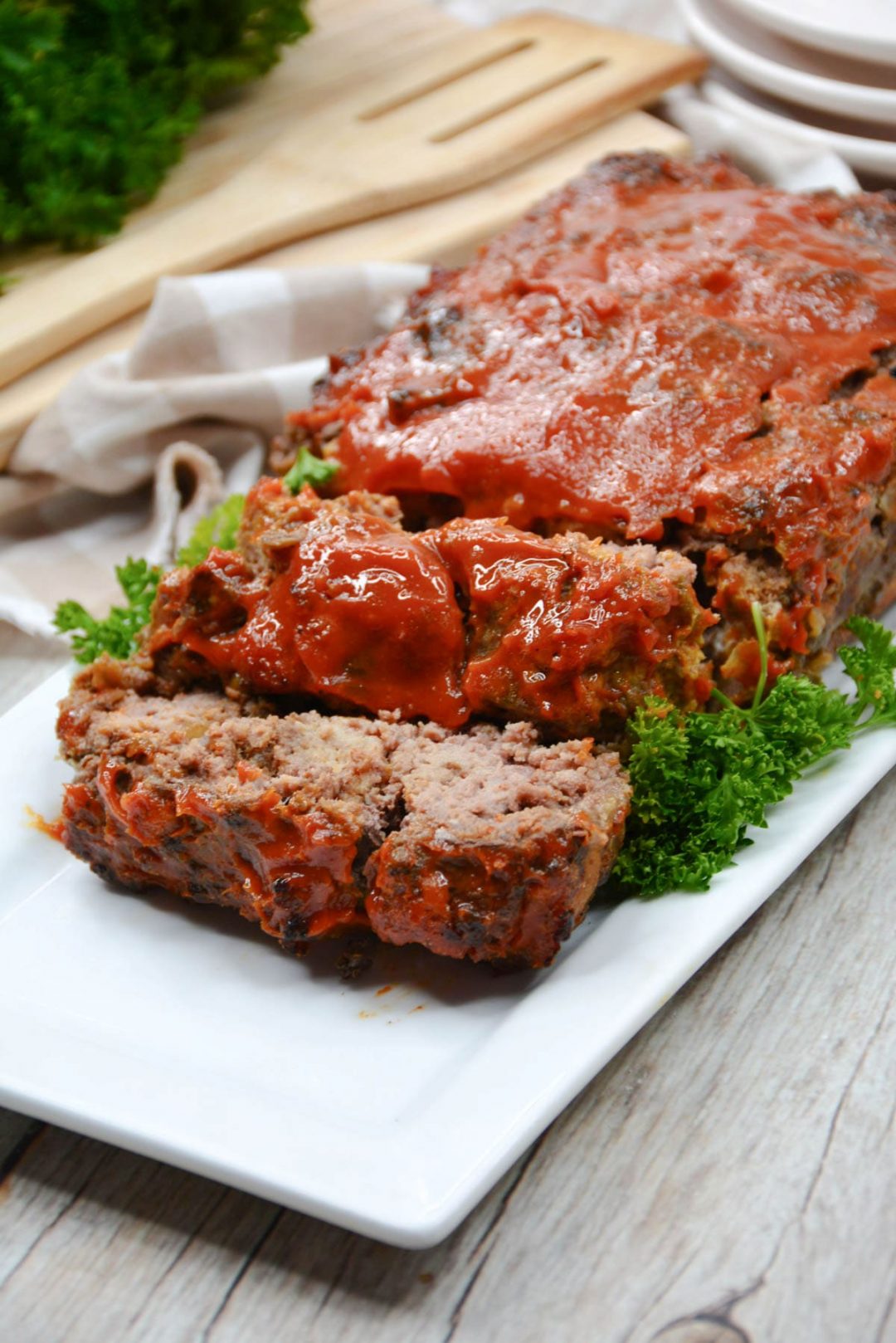 Skinny Meatloaf - Sweet Pea's Kitchen