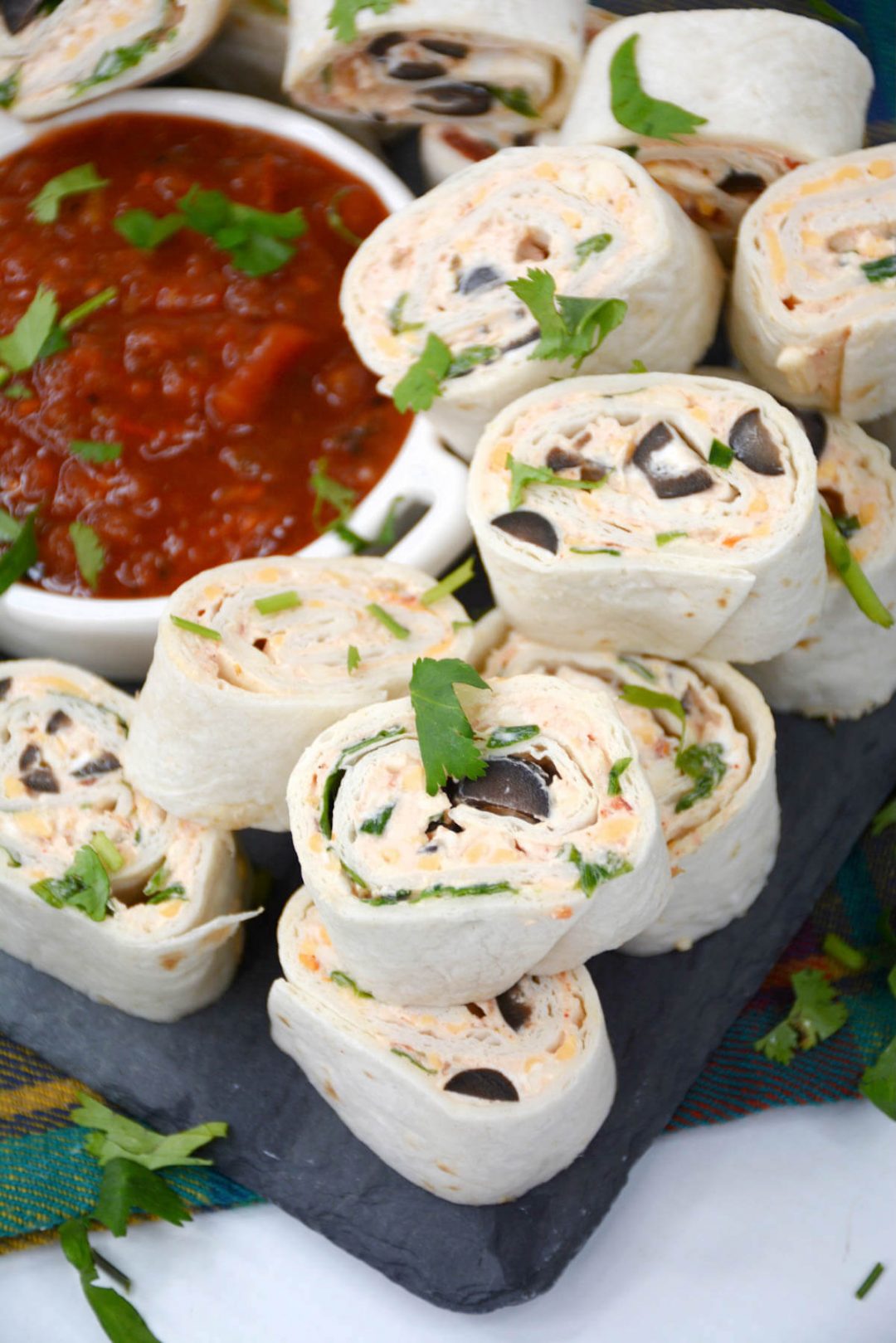 Mexican Tortilla Pinwheels - Sweet Pea's Kitchen