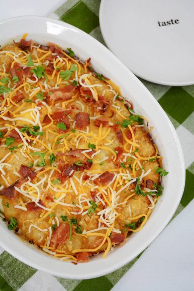 Victory’s Tater Tot Casserole - Sweet Pea's Kitchen