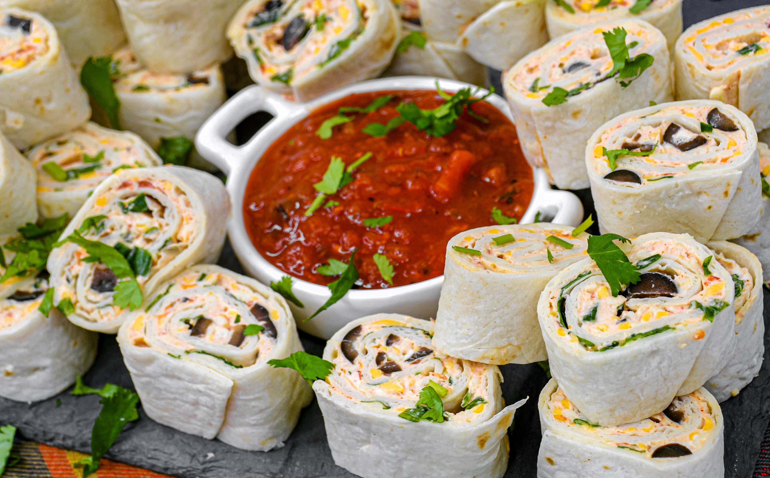 Mexican Tortilla Pinwheels - Sweet Pea's Kitchen