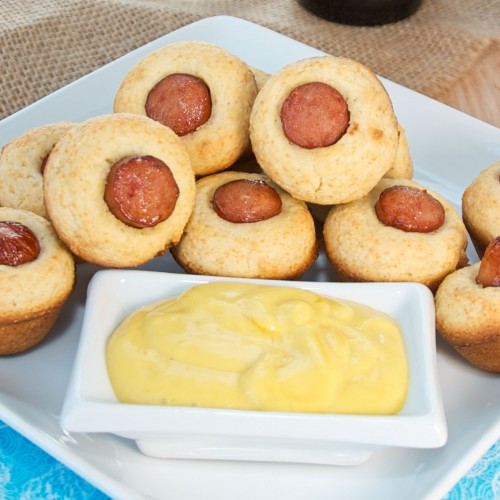 Mini Corn Dog Muffins