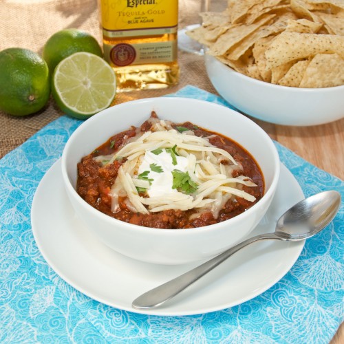 Slow Cooker Tequila Lime Chili