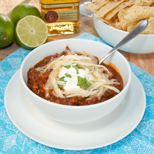 Slow Cooker Tequila Lime Chili