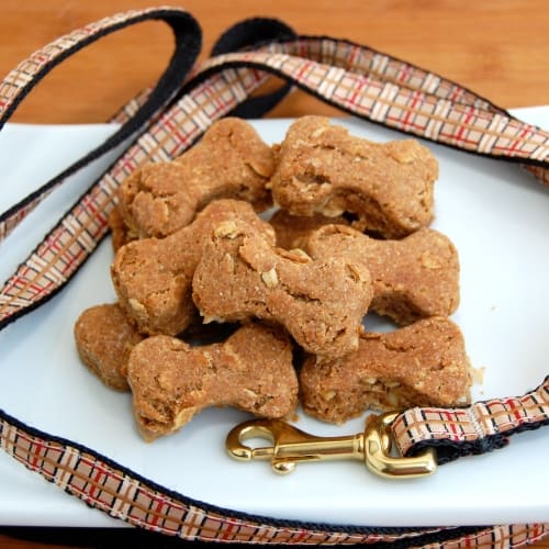 crunchy peanut butter dog treats