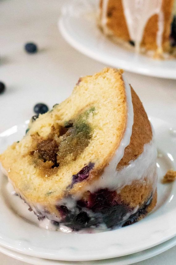 Blueberry Sour Cream Coffee Cake - Sweet Pea's Kitchen