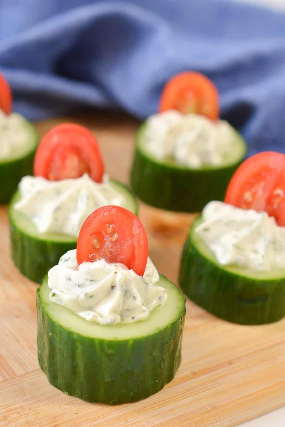 cucumber appetizers, cucumber snacks, cucumber bites