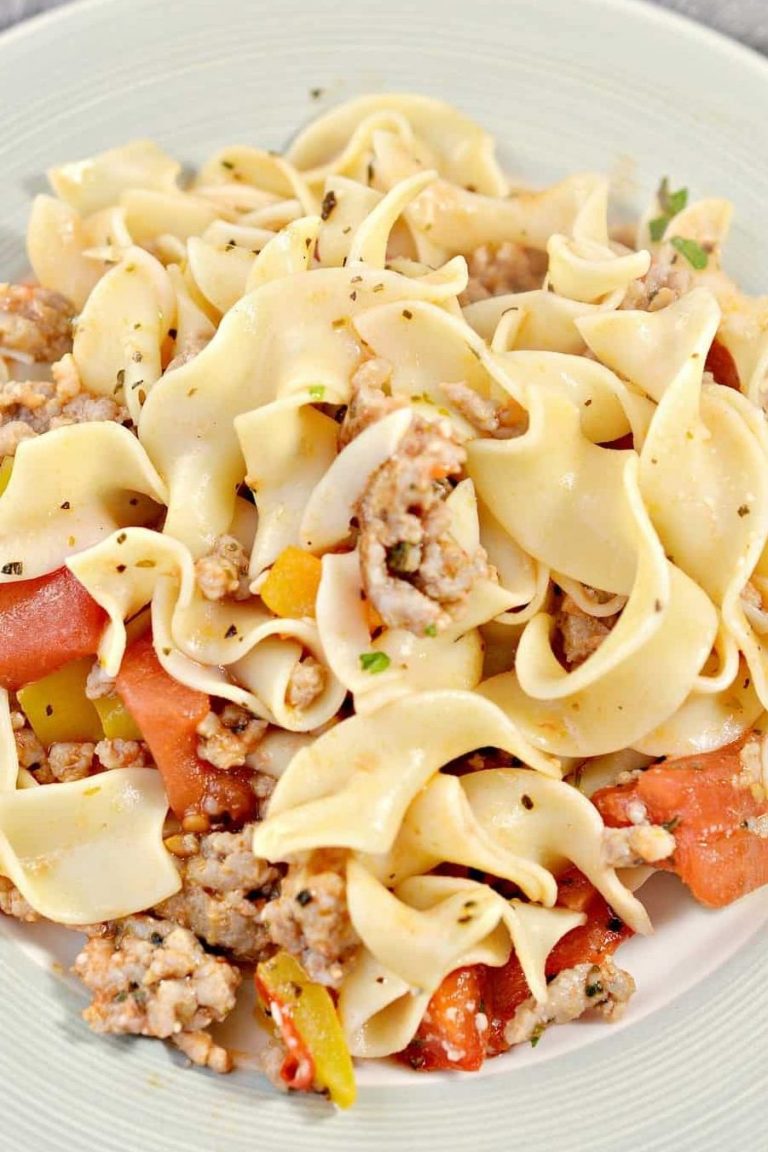 Italian Drunken Noodles Sweet Peas Kitchen 