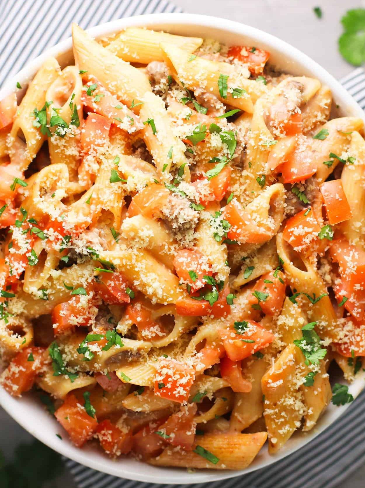 Mexican Taco Pasta