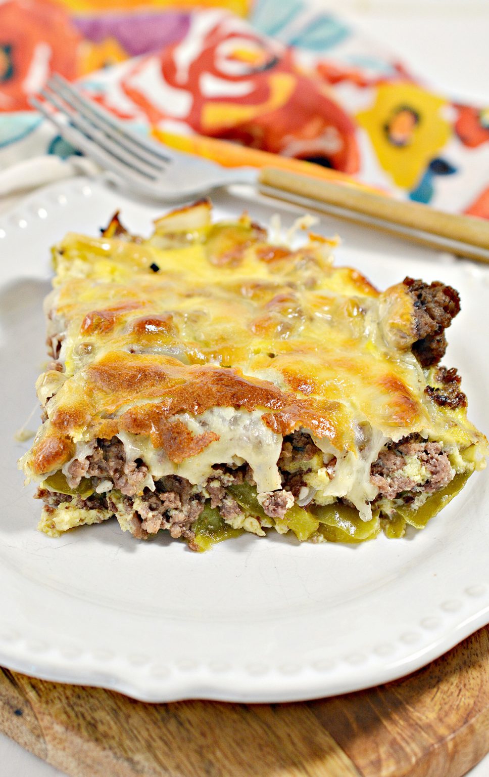 Philly Cheesesteak Casserole - Sweet Pea's Kitchen