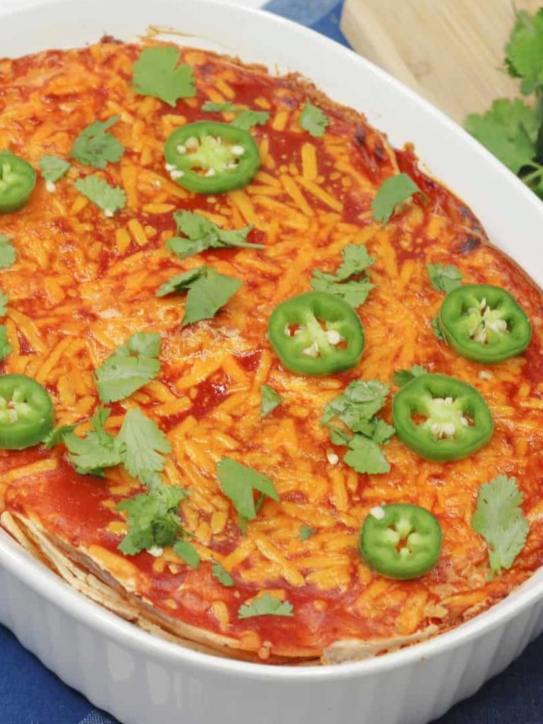 Layered Mexican Tortilla Casserole Sweet Peas Kitchen 7472