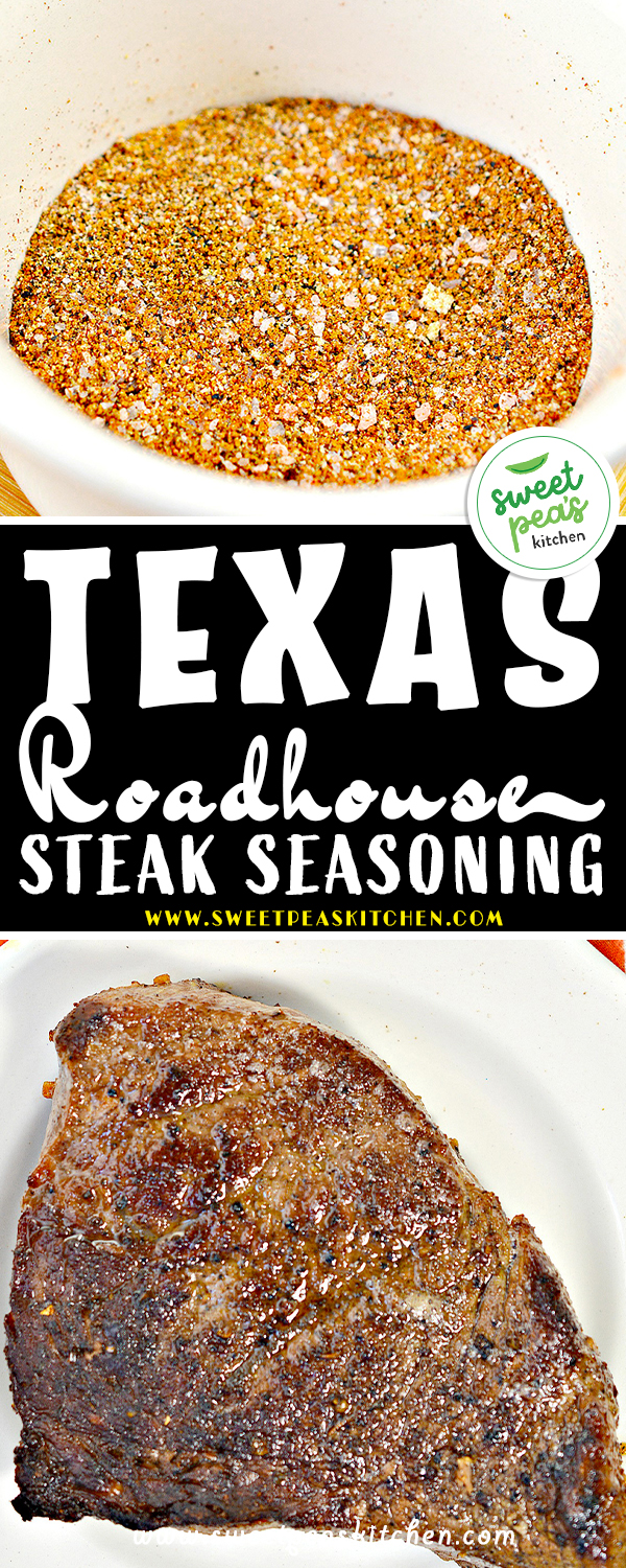 Texas Roadhouse Steak Seasoning on pinterest