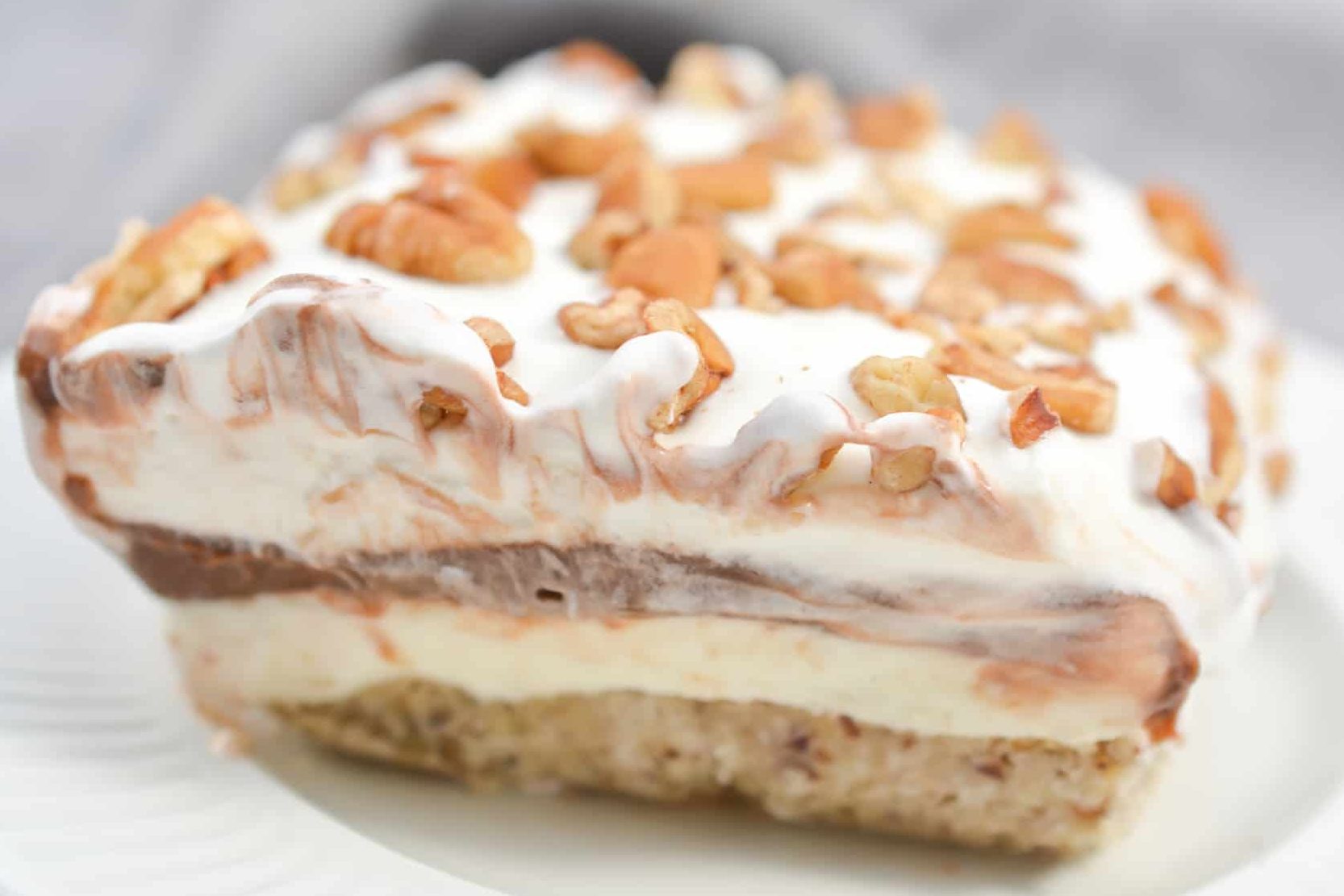 4 layer delight, 4 layer dessert, layered desserts recipes