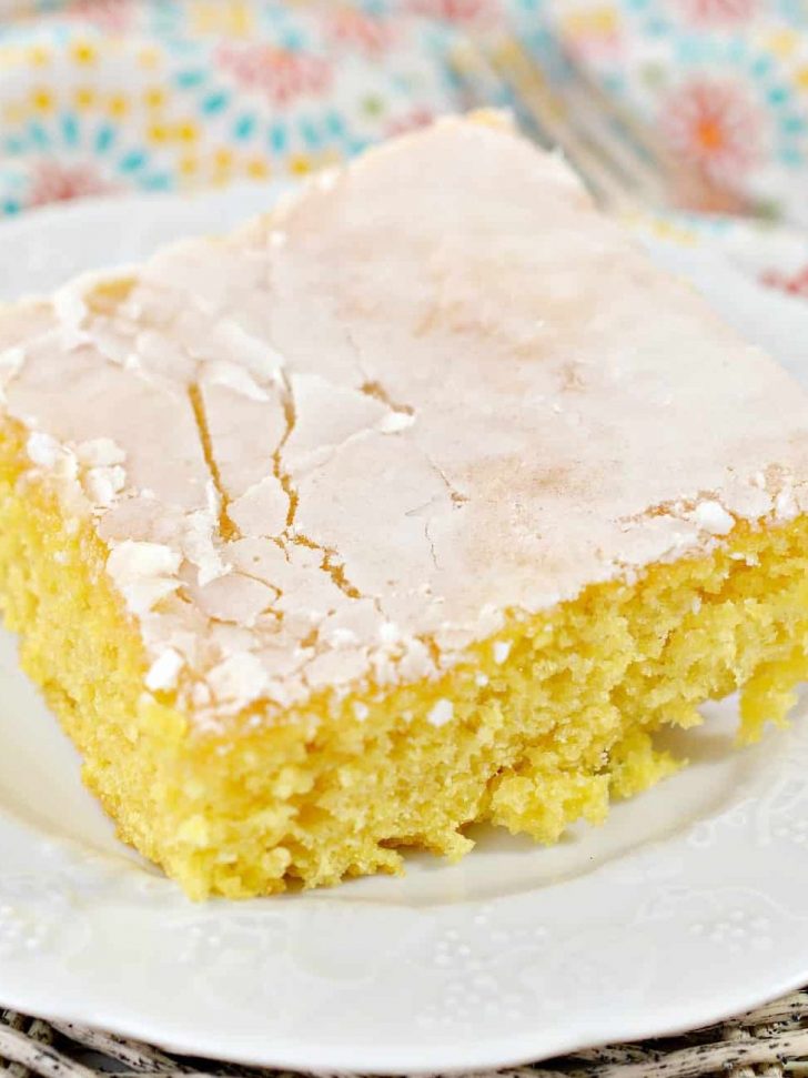 Lemon Cream Cheese Pound Cake - Sweet Pea's Kitchen