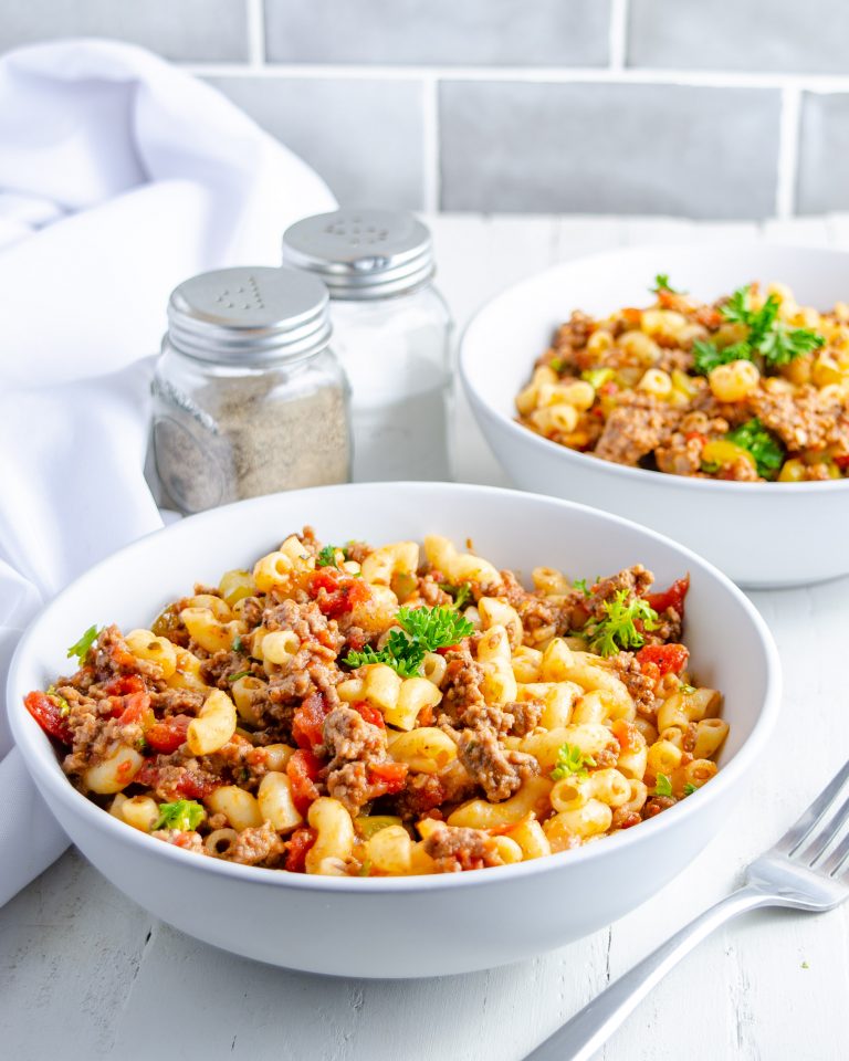 Beef American Chop Suey Recipe - Sweet Pea's Kitchen