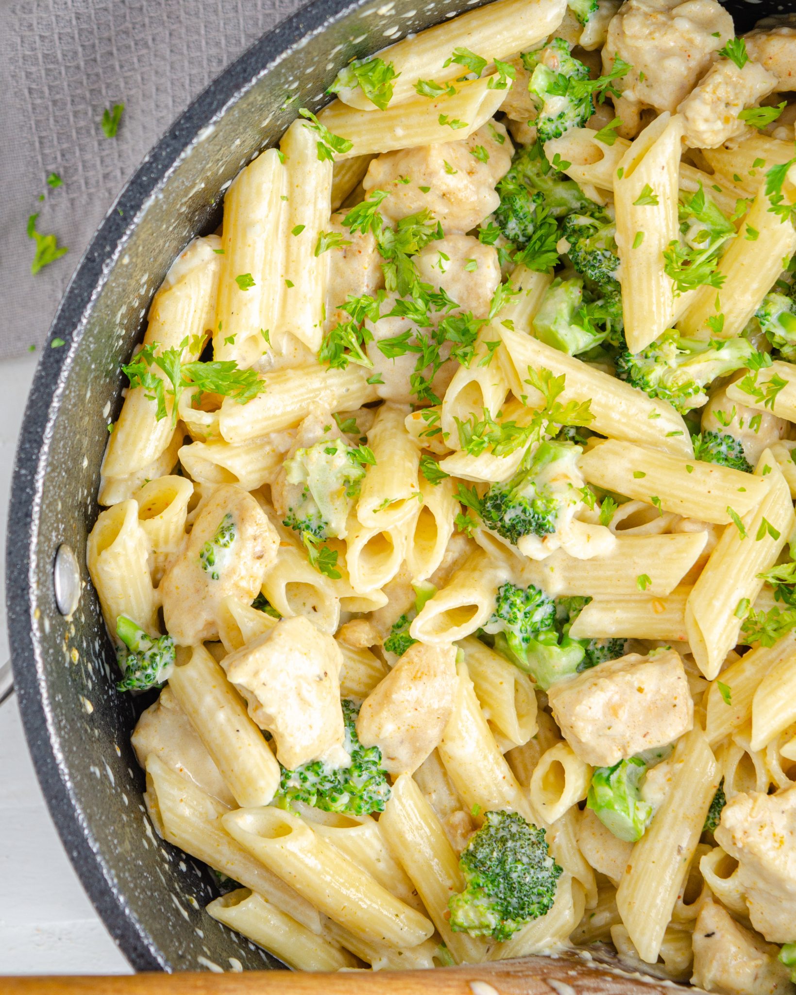 Cajun Chicken Broccoli Alfredo - Sweet Pea's Kitchen